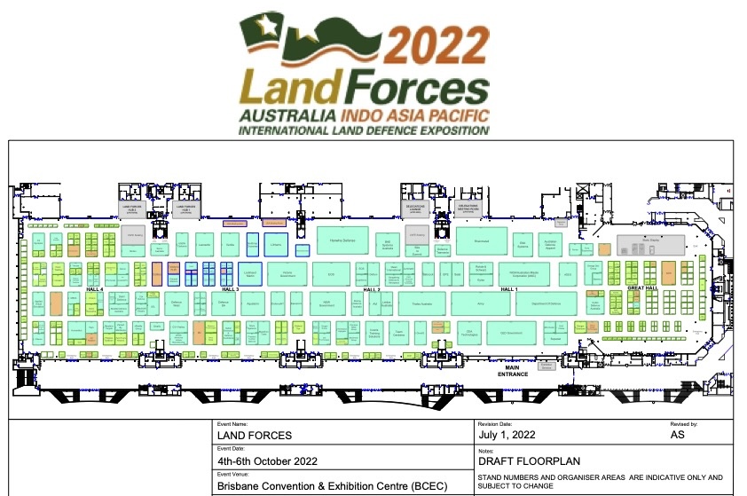 Sample Expo Floor Plan